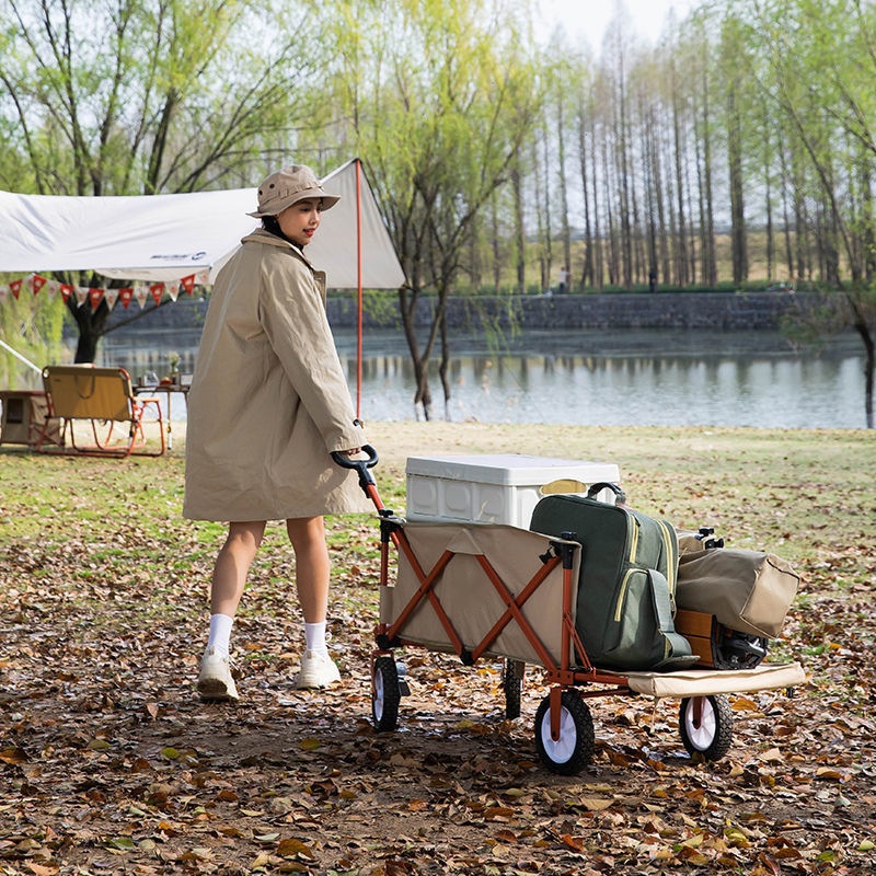 Folding Camping Car IFly Camping Car Camping Car Outdoor Folding Camping Trailer Portable Table Outdoor Pull Car