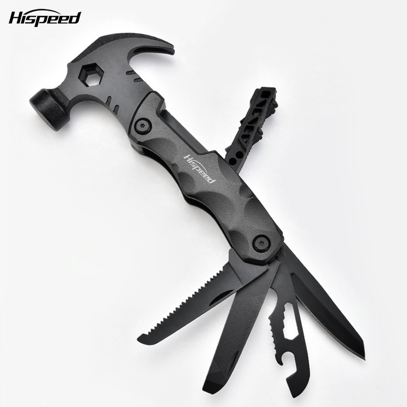 Hispeed Flag Speed Outdoor Multi-function Tool Tent Ground Nail Hammer Camp Camping Hammer Outdoor Survival Equipment