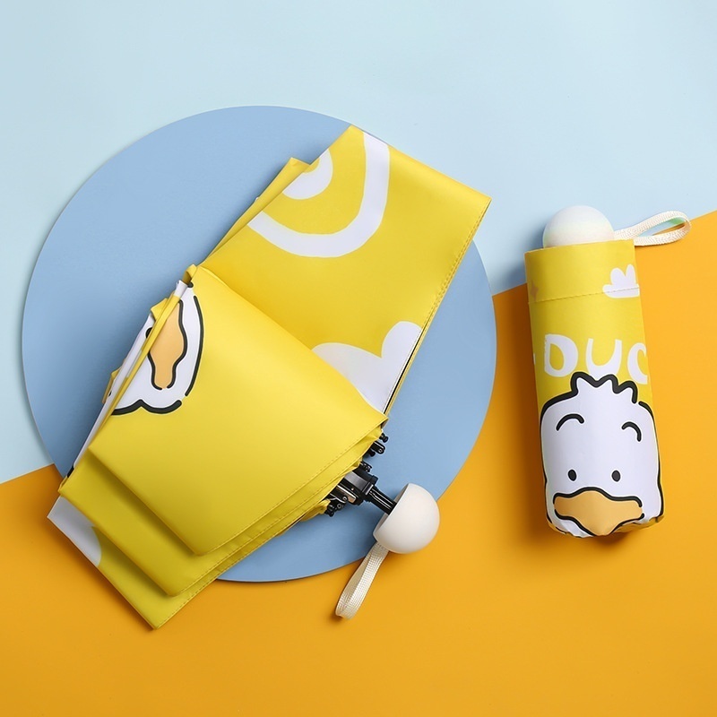 50%Off Digital Printed Sun Umbrella For Women Sun Protection And UVProtection Small Fresh Umbrella50%Off Sunny And Rainy Dual Use Discount