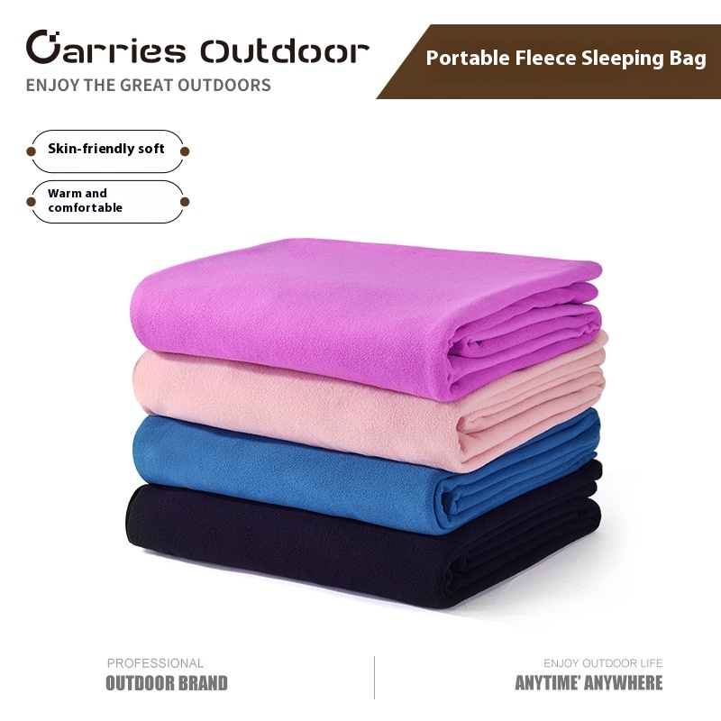 Camping Sleeping Bag Outdoor Adult Down Blanket Liner Indoor Lunch Break Sleeping Bag Warm Ultra-light Portable Blanket Sleeping Bag