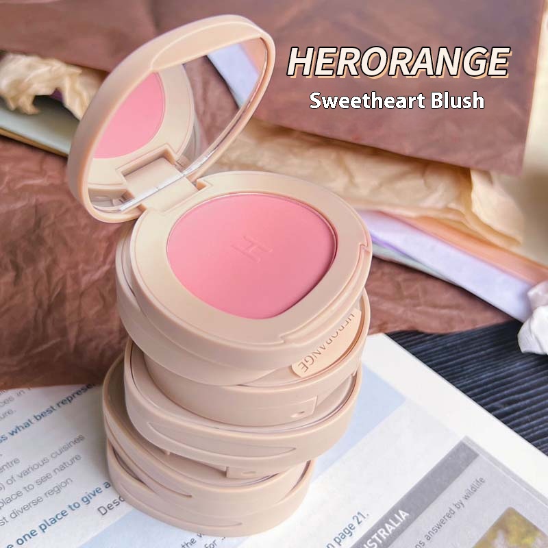 HERORANGE Little Sweetheart Flower Fog Color Blush Natural Vit Slightly Drunken Color Pure Want Expansion Color