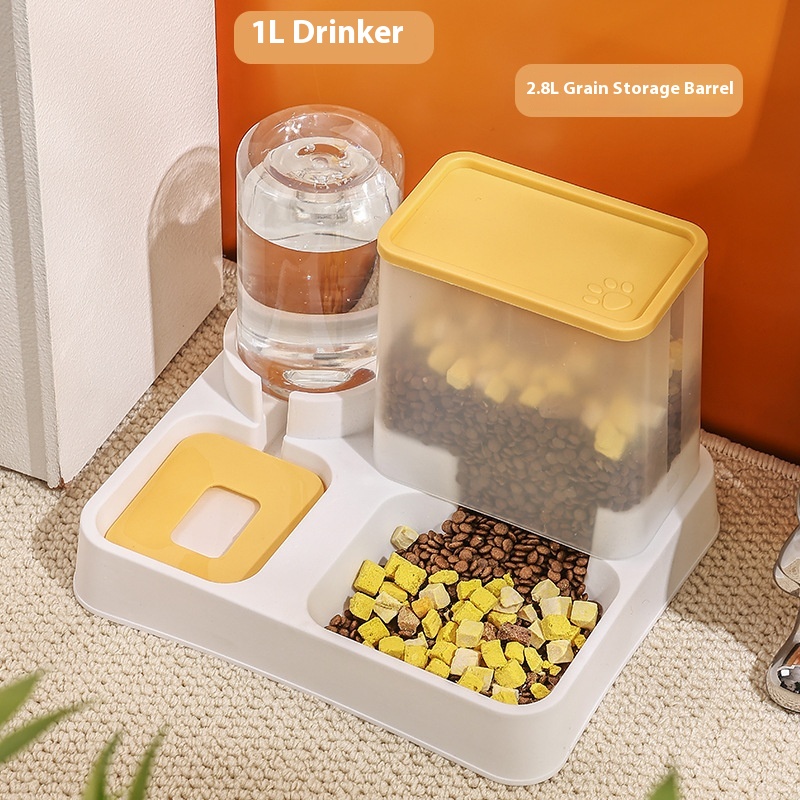 Hot-selling Super Large Capacity Food Storage Pet Bowl Dog Bowl Cat Bowl Cat Food Bowl Automatic Water Dispenser Multi-purpose Bowl