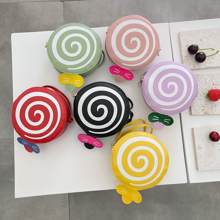 Lollipop Children's Bag Crossbody Bag Little Girl Cartoon Baby Cute Princess Fashionable Girl Candy Bag