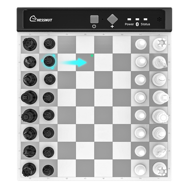 Smart Chess With Magnetic Mini Portable Student Adult Robot Teaching Electronic Chessboard Children's Puzzle