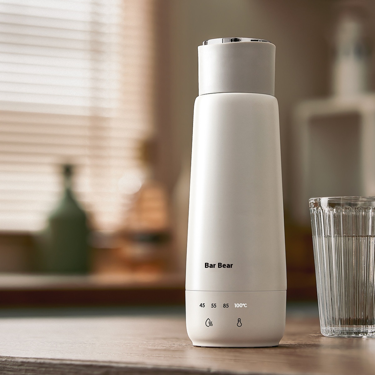 Bear Portable Kettle Travel Kettle Household Mini Electric Kettle ZDH-C04 X1