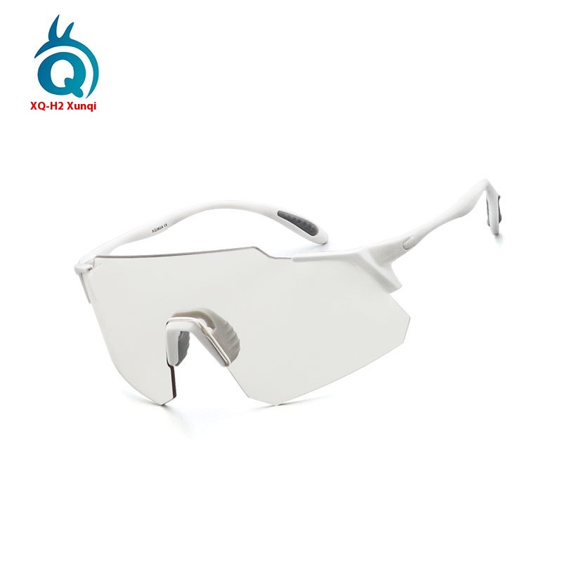 Transparent Photochromic Lens Sports Cycling Glasses Outdoor Men And Women Marathon Day And Night Running Glasses