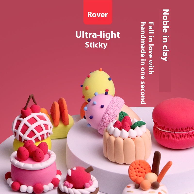 Rover Ultra Light Clay Toy Children's Set Wonderful Toy Color Mud Environmental Protection Not Harm Plasticine Clay