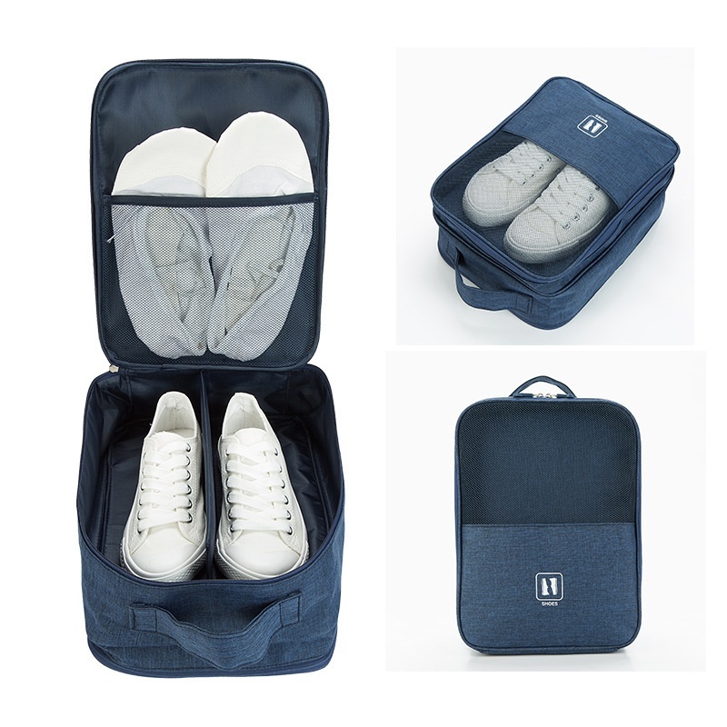 Korean Style Simple Shoe Bag Storage Bag Travel Business Trip Multifunctional Portable Storage Shoe Box Shoe Bag S