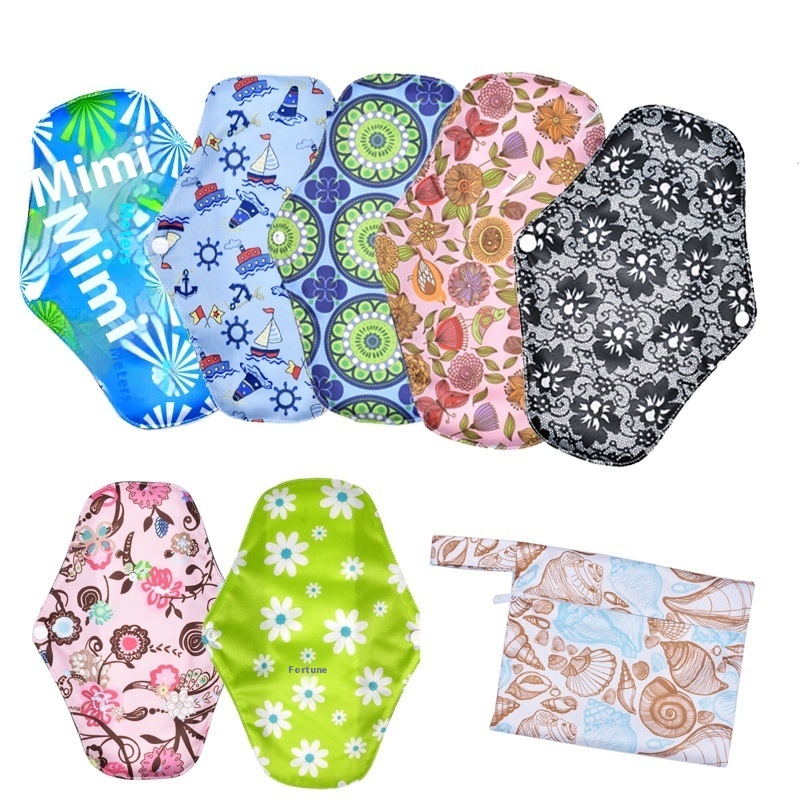 Hot-selling Washable Sanitary Napk,Bamboo Charcoal Sanitary Pads,Menstrual Period Sanitary Napk,Leak-proof And Breathable,Maternity Care