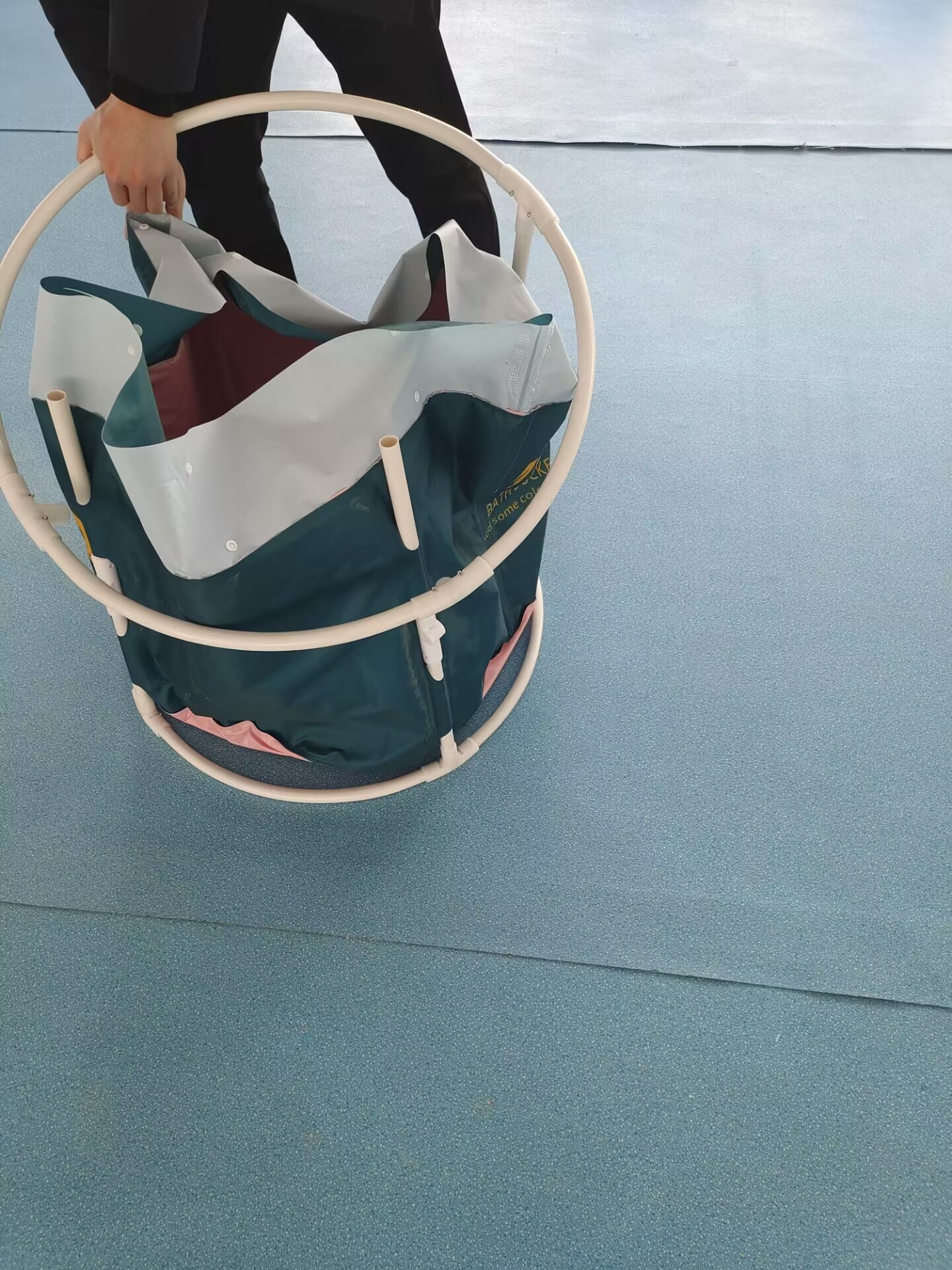 Folding Bath Bucket For Adults, Children's Household Full Body Bath Bucket, Bathtub, Bath Bucket, Bath Bucket Folding Bracket Accessories