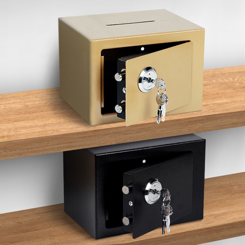 Safe Deposit Box Office Password Small Household All-steel Smart Anti-theft Safe Non-coin Safe