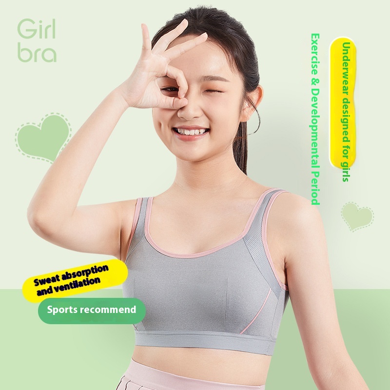 Girls' Underwear, Seamless Development, Adolescent Girls' Vests, Junior High School, Primary School Students, Middle School Students, Older Children's Bras