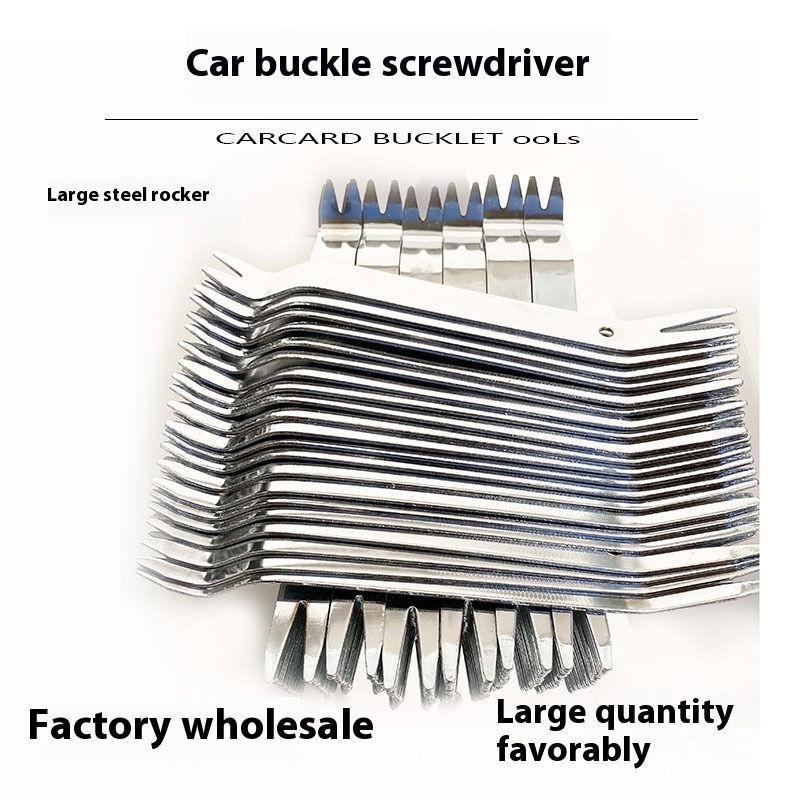 Car Metal Disassembly Tools, Disassembly Of Floor Mats, Interior Navigation, Audiotrument, Central Control Door Panel, Buckle Screwdriver, Pry Plate