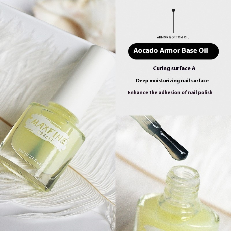 Transparent Nail Polish Can Be Peeled Off Water-based No-bake Colorless Nail Polish