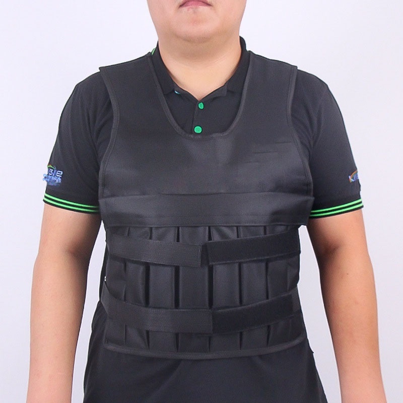 Weight-bearing Vest For Running Sports Weight-bearing Sandbags,Hollow Leather,Adjustable Fitness Vest,Sand Clothes