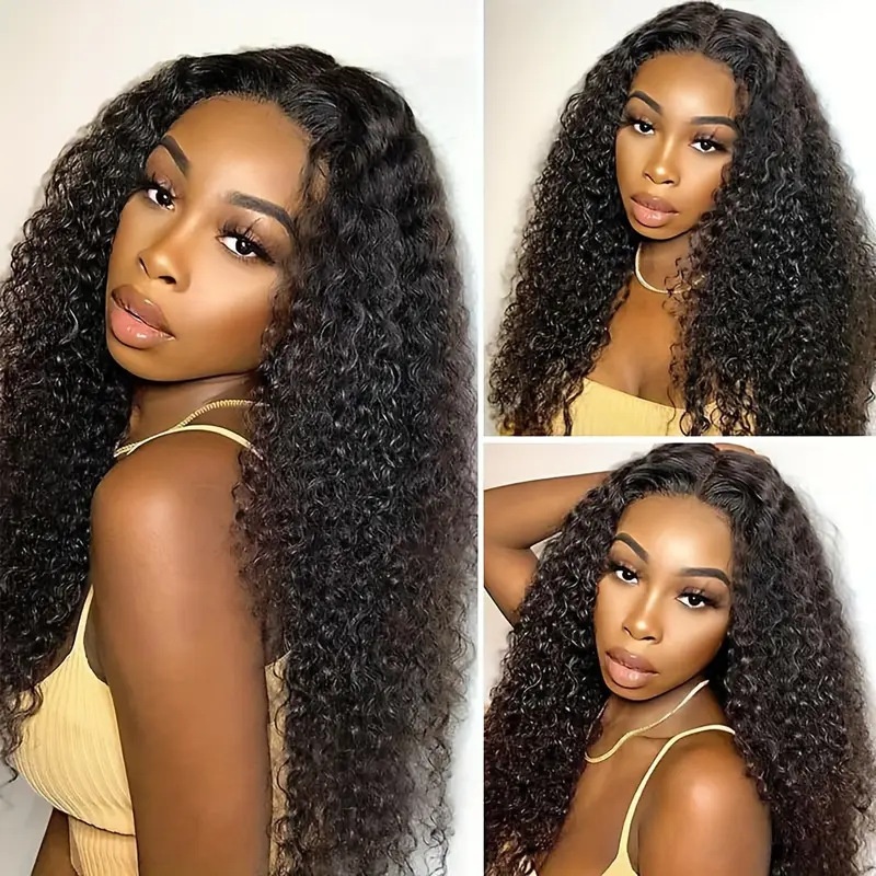 European And American Wigs Divided Into Black African Small Roll Long Curly Hair S Can Be Labeled