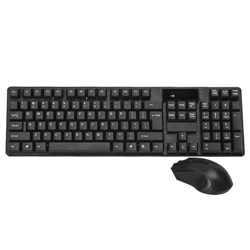 Magic Wolf Business Waterproof2.4g Home Notebook Desktop Silent Button Universal Plus Wireless Keyboard And Mouse Set