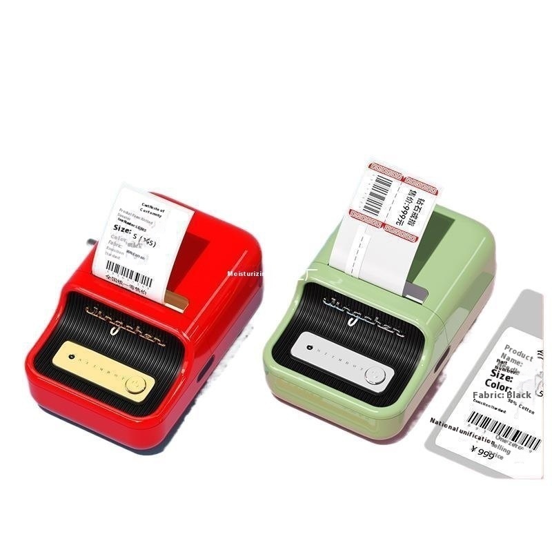 B21 Label Printer Handheld Portable Bluetooth Thermal Printing Small Price Tag Sticker Barcode Clothing Tag Beads