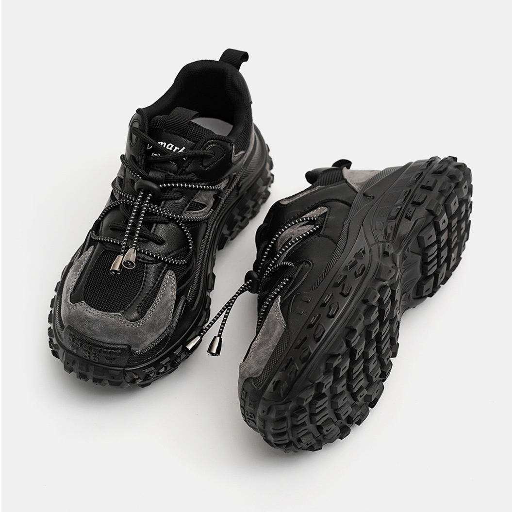 Very Comfortable~Black Durian Bottom Dad Shoes For Women Autumn Casual Sports Hiking Shoes