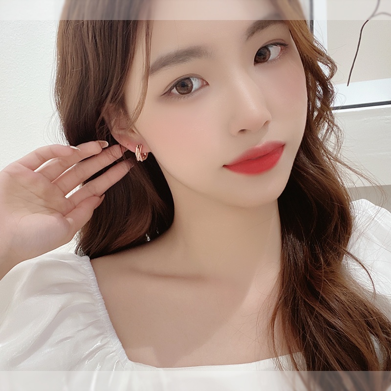 Hot-selling Earrings For Women Style Korean Temperament Internet Celebrity Earrings High-end Earrings Autumn And Winter Earrings - 3