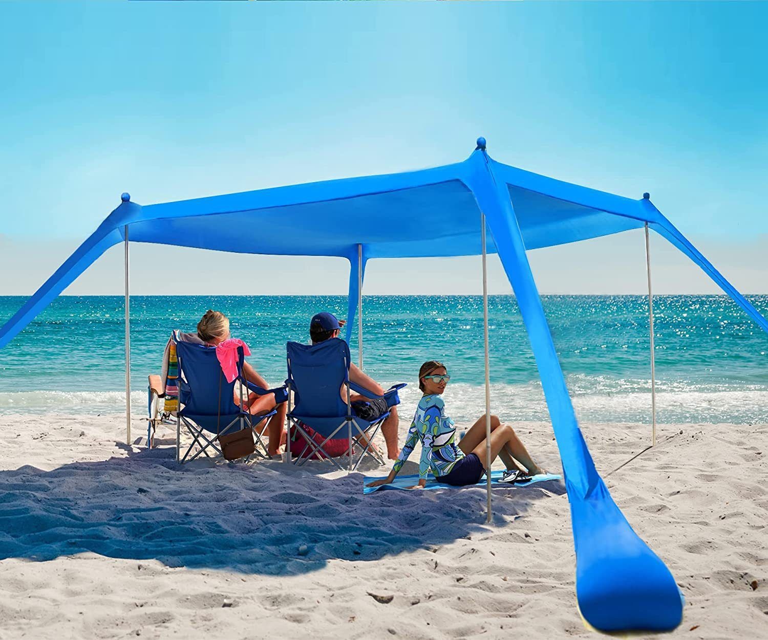 Outdoor Beach Lycra Canopy Tent Outdoor Sun Protection Portable Tent
