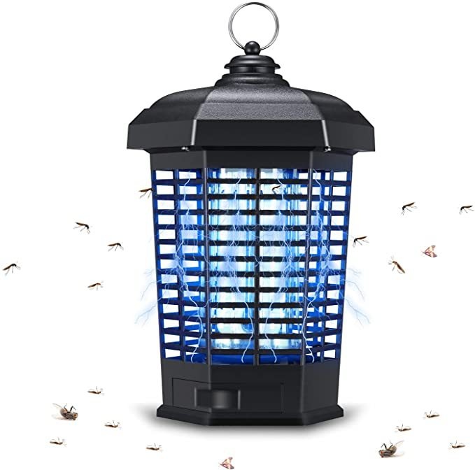 12 WMosquito Repellent Lamp4200 VHigh Voltage Mosquito Repellent Lamp IPX4 Waterproof Home Outdoor