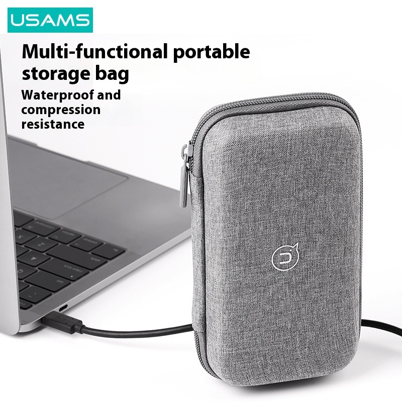 USAMSDigital Accessories Storage Bag Mouse Data Cable USBHeadphone Mobile Power Storage Bag