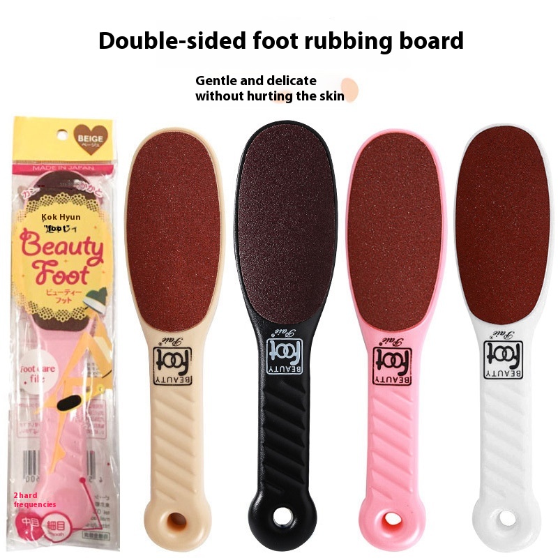 Foot Grinder, Foot Plate File To Remove Dead Skin And Calluses, Double-sided Scrub Foot Scrubber, Foot Care Sole And Heel Pedicure Tool
