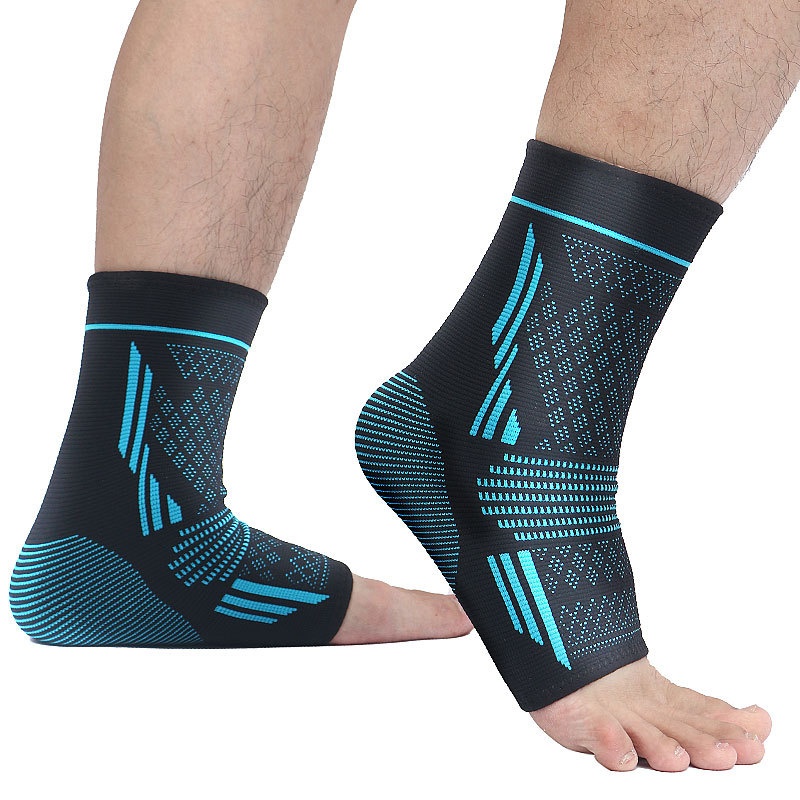 Fitness Sports Ankle Guard Nylon Knitted High Elastic Breathable Pressure Ankle Guard Anti-sprain Ankle Guard Foot Basketball Ankle Guard
