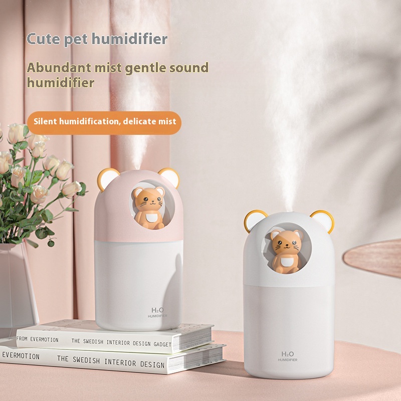 Mini Cute Pet Humidifier Home Desktop Small Usb Car Aromatherapy Bedroom Air Humidifier Gift