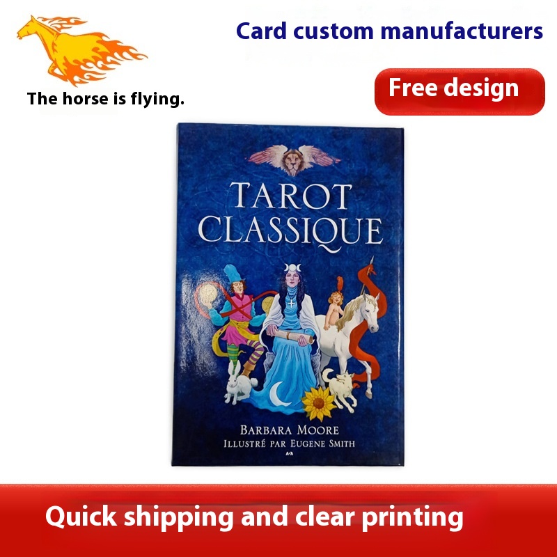 English Version Of Tarot Cards Board Game Tarot Poker Card Set Oracle Card Destiny Tarot Card