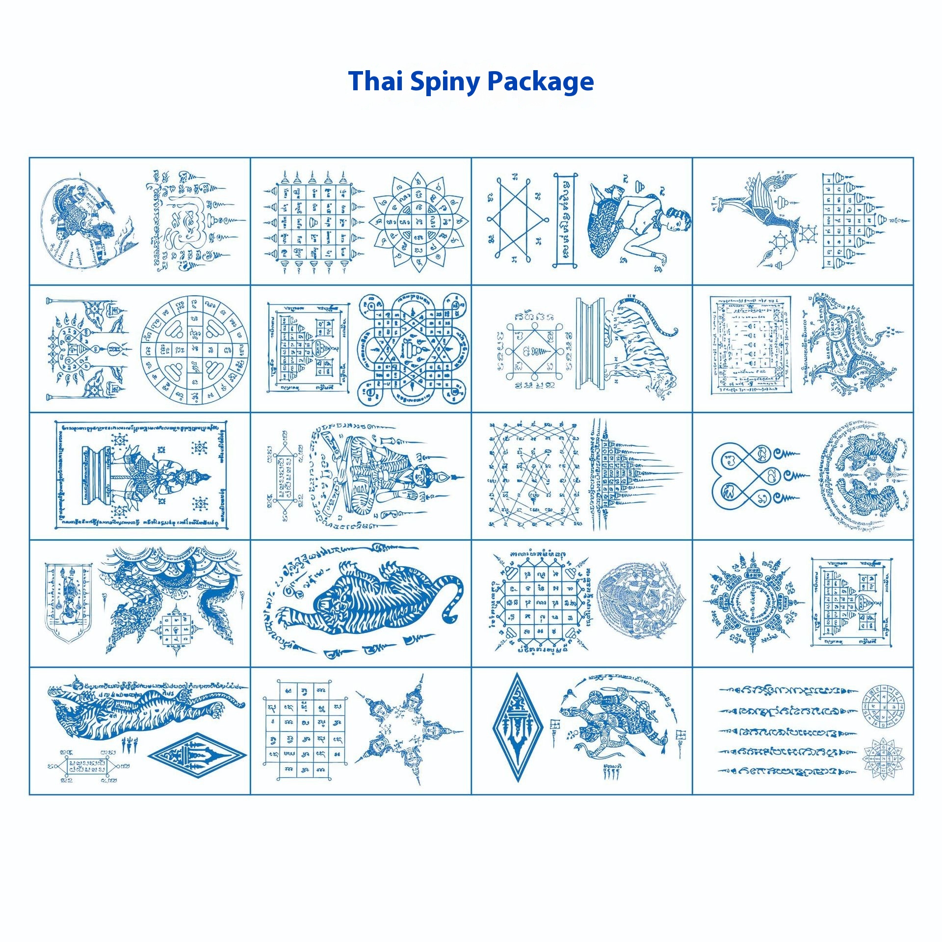 Online Celebrity Herbal Juice Tattoo Stickers Thailand Thorn Green Semi-permanent Tattoo Stickers Simulation Sweat