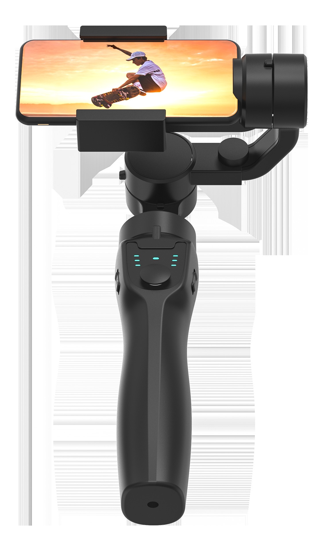 F8 Upgraded Version Mobile Phone Stabilizer Three-axis Handheld Gimbal Outdoor Photography Gyroscope Anti-shake Shooting