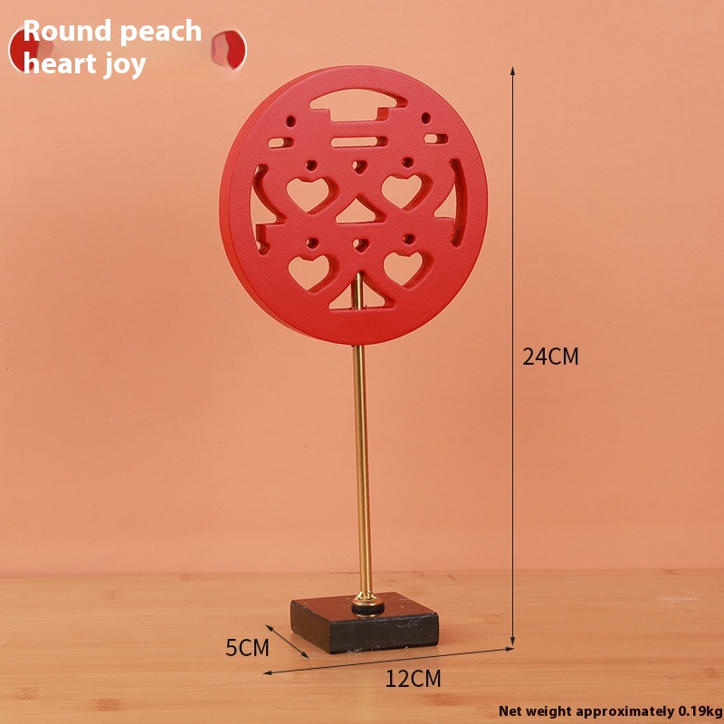 Chinese Wedding Happy Character Ornaments Wedding Double Happiness Three-dimensional Decoration Living Room Wedding Room Layout Supplieslyweds Festive Gifts