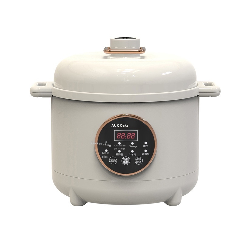 奥克斯小型电饭煲电压力锅智能不沾内胆专用多功能高压锅