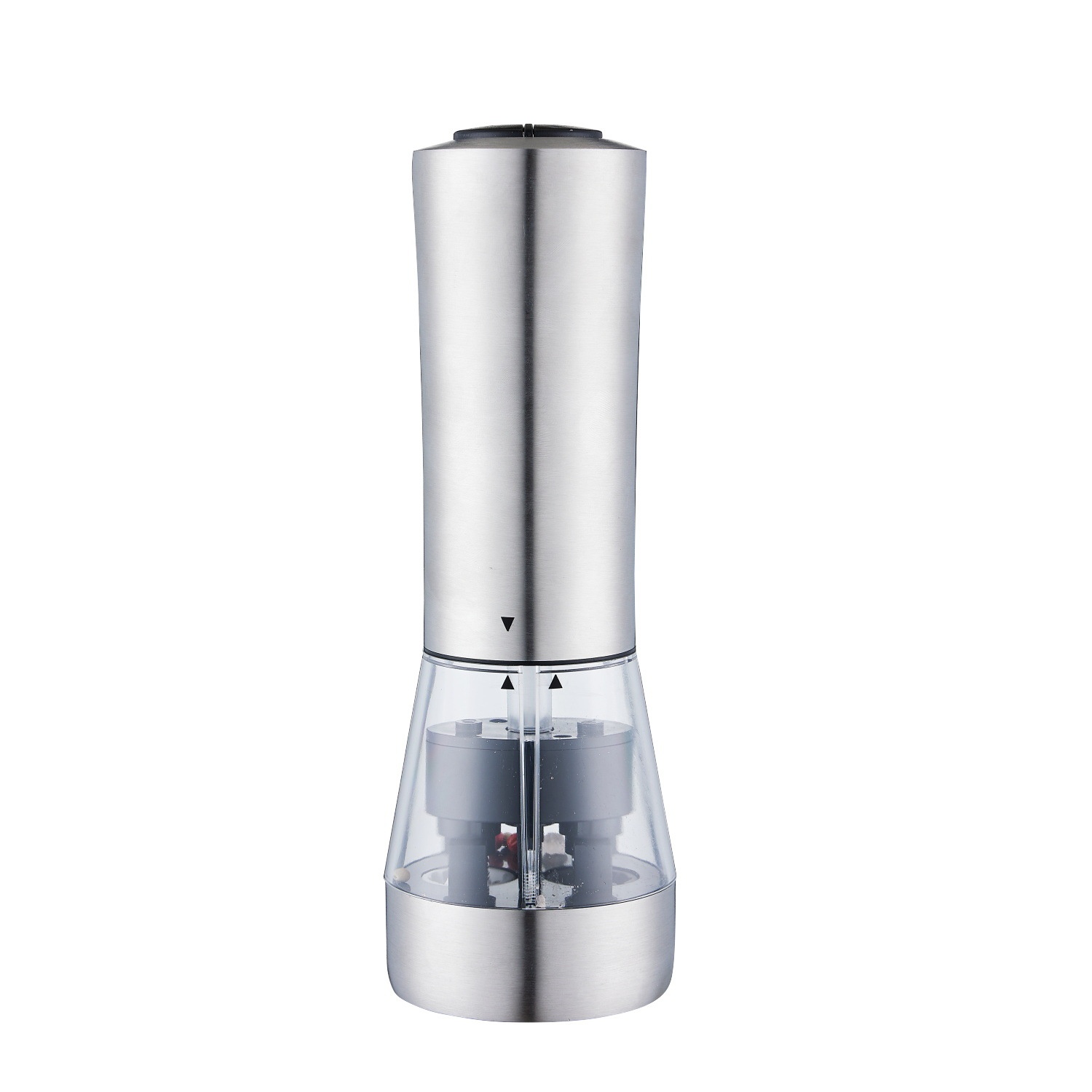 Electric Two-in-one Pepper Mill Stainless Steel Grinding Bottle Dual-purpose Pepper Grinder