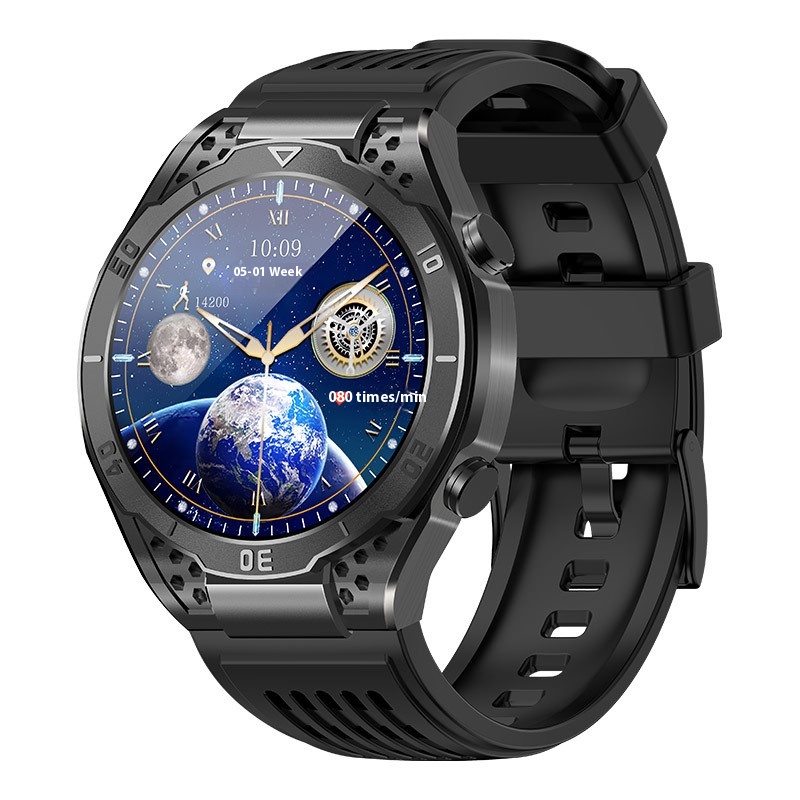 JA01 Smart Watch Bluetooth Call Heart Rate Blood Oxygen Blood Lipid Blood Sugar Body Temperature Radiation Monitoring Pedometer Sports Watch