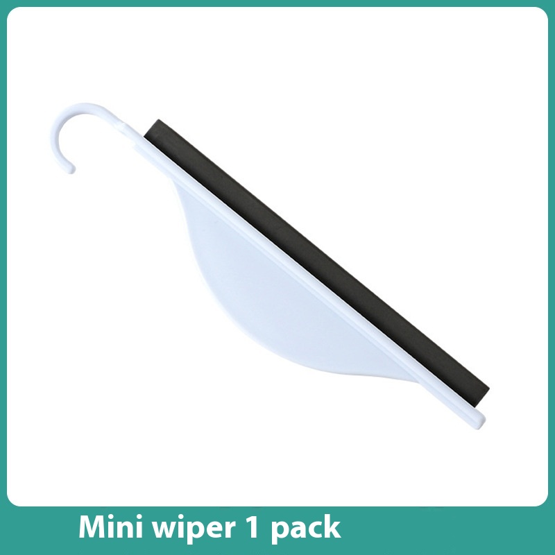 Mini Countertop Scraper Small Scraper Bathroom Glass Wiper Artifact Silicone Cleaning Tool Bathroom Sink