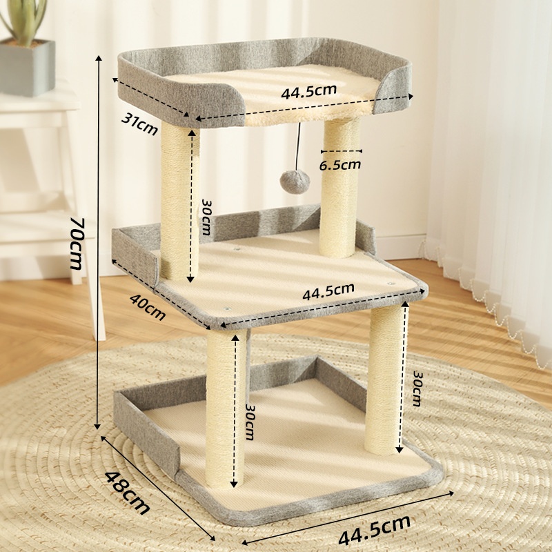 Cat Climbing Frame,Cat Bed,Cat Tree,Small Cat Climbing Frame,Cat Toys,Cat Supplies,Sisal Cat Scratching Board,Cat Bed,Cat Frame