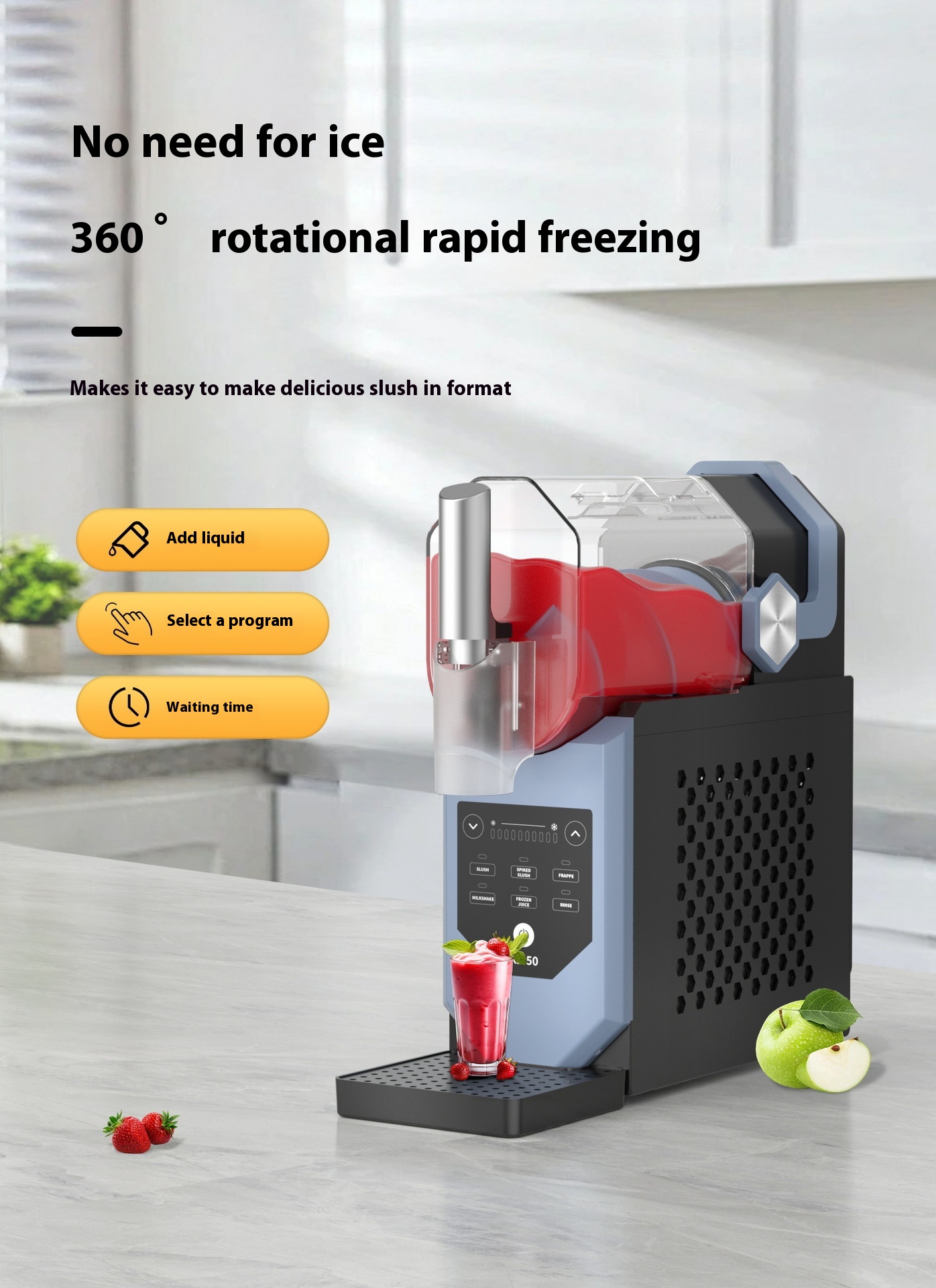 Products Household Multi-function Wall Breaking Machine With Cover Full-automatic Smoother Machine Mianmianice Large Capacity Ice Cracker