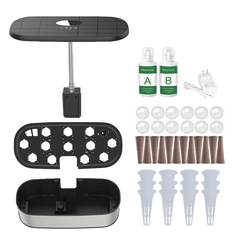 Intelligent Hydroponic Vegetable Planting Machine Home Soilless Cultivation Vegetable Equipment Indoor LED Plant Growth Light Planting Flower Pot