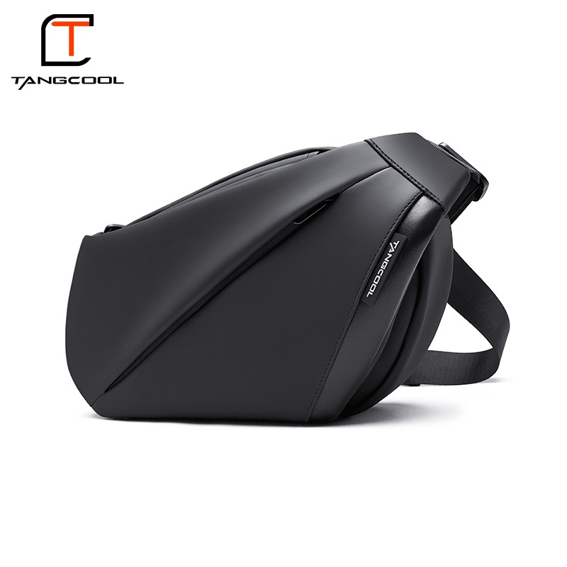 TANGCOOLMagnetic Buckle Men's Messenger Bag Cycling Functional Small Bagy Brand Commuting Shoulder Bag Men