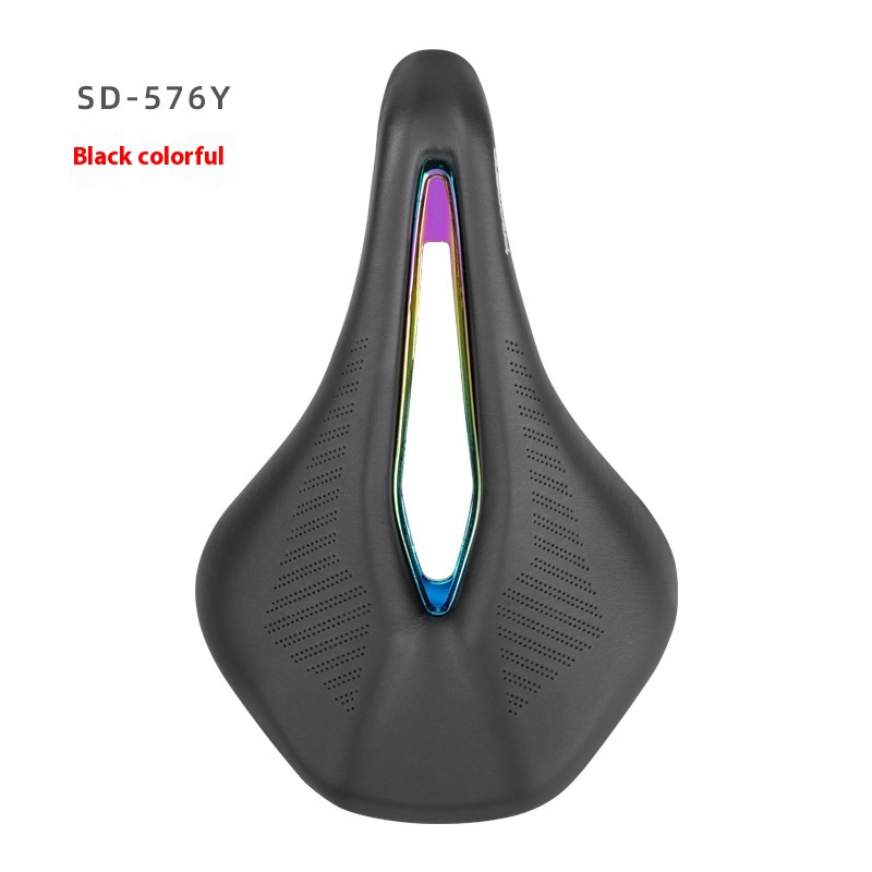 Bicycle Seat Cushion Mountain Bike Hollow Breathable Microfiber Leather Triathlon Bicycle Seat Cushion Road Cycling Accessories