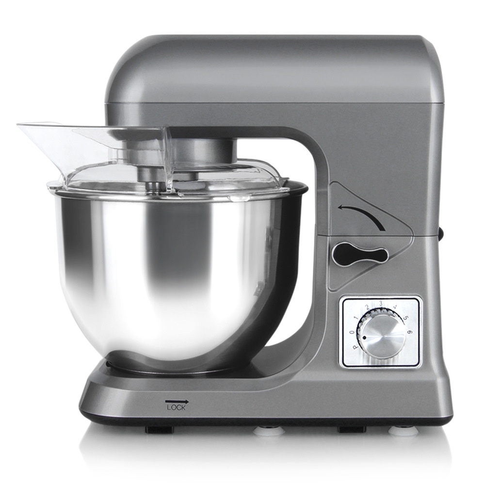 Foreign Trade European Standard5 LChef Machine Dough Mixer Electric Egg Beater Dough Mixer Kneading Machine Chef Mixer