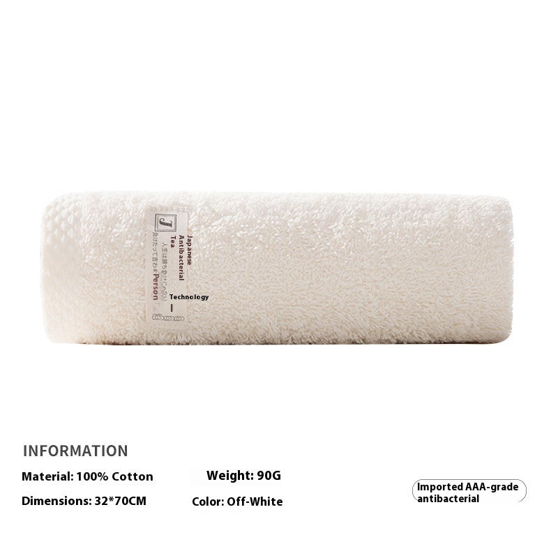 Jieyu Antibacterial Absorbent Cotton Arizona Towel Adult Home Beauty Salon Face Wash Towel Face Towel