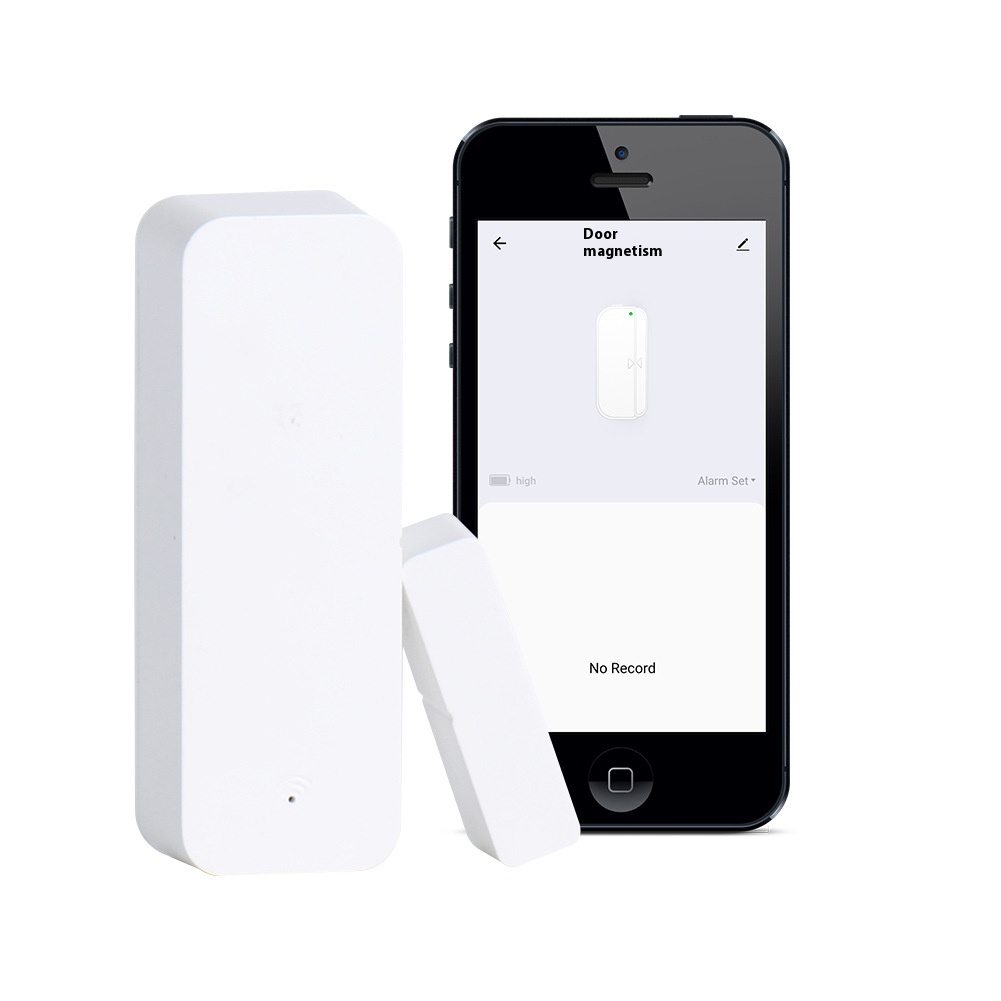 Tuya Wi Fi Door Sensor Alarm Smart Home Door And Window Sensor Smart Security Monitoring Anti-theft Detector
