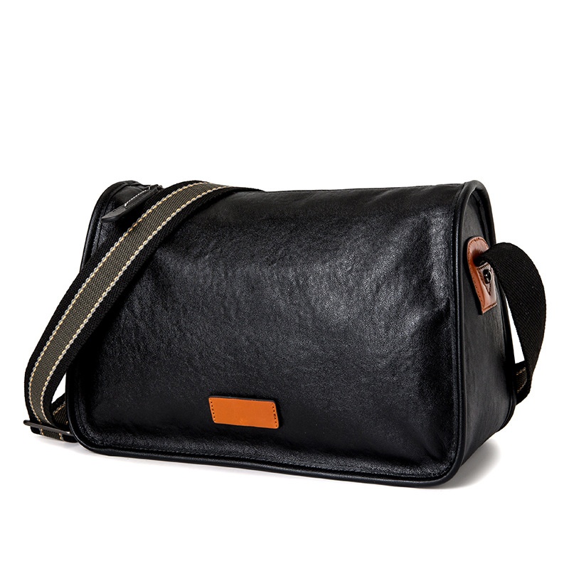 Retro Top Layer Cowhide Men's Shoulder Bag Multifunctional Large Capacity Genuine Leather Messenger Bag Men's Business High-end Men's Bag