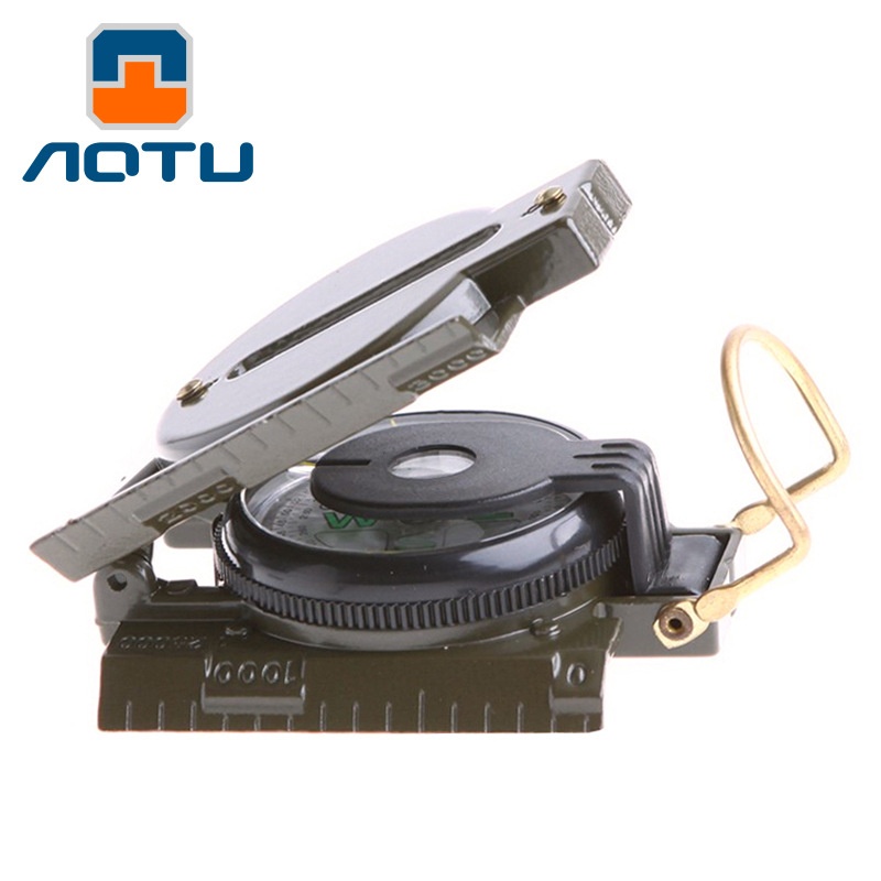 Concave And Convex American Single Soldier Compass/compass/lens Compass Precise Outdoor AT7598
