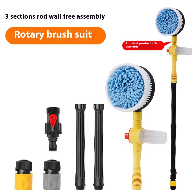 Car Supplies Car Wash Mop Does Not Damage The Car Soft Hair Cleaning Multi-function Car Washing Tool Long Handle Extended Brush Car Brush