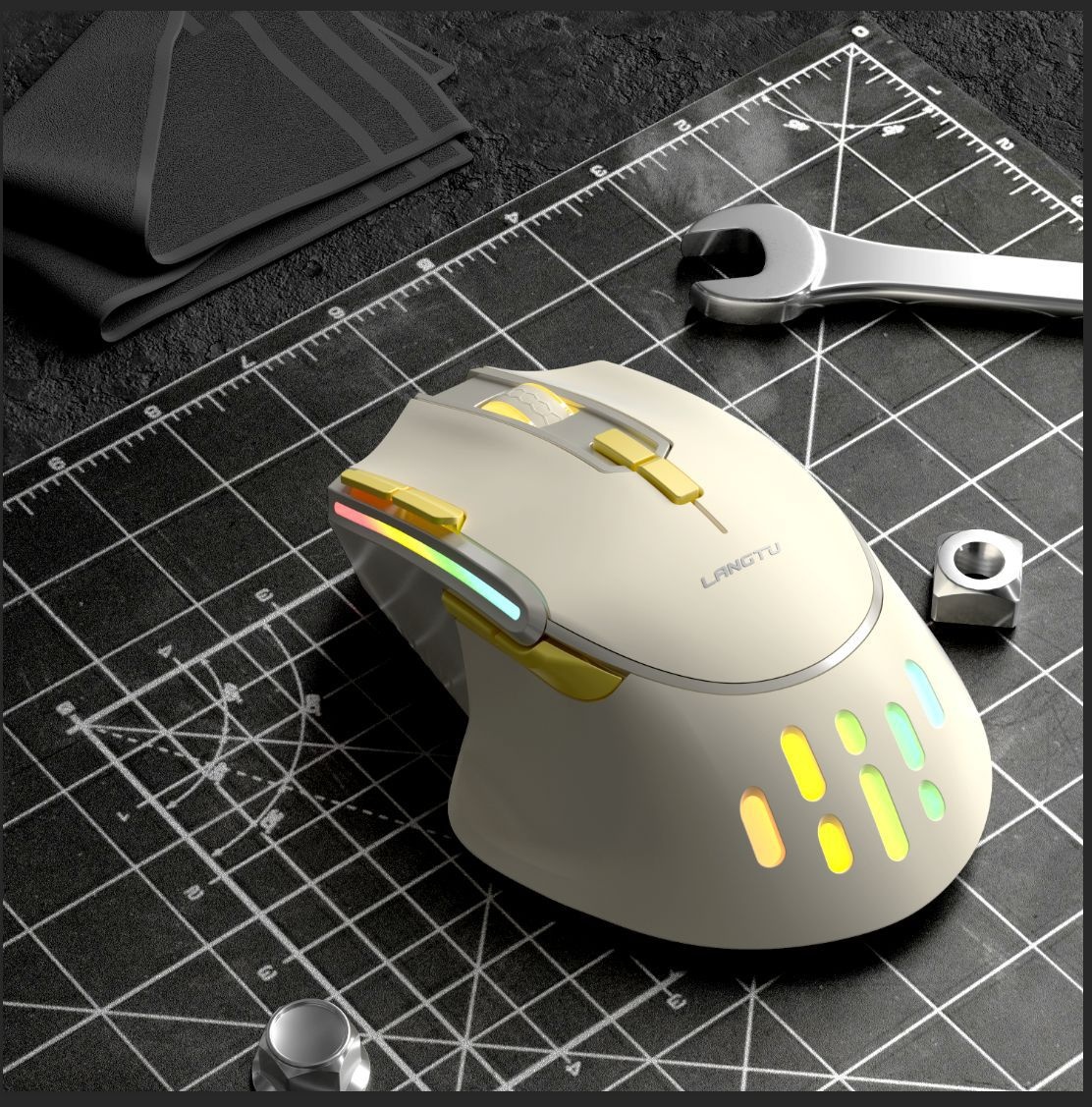 Langtu Official E-sports Wired G3 Mechanical Optical Mouse Business Office Game Notebook Desktop USBMouse